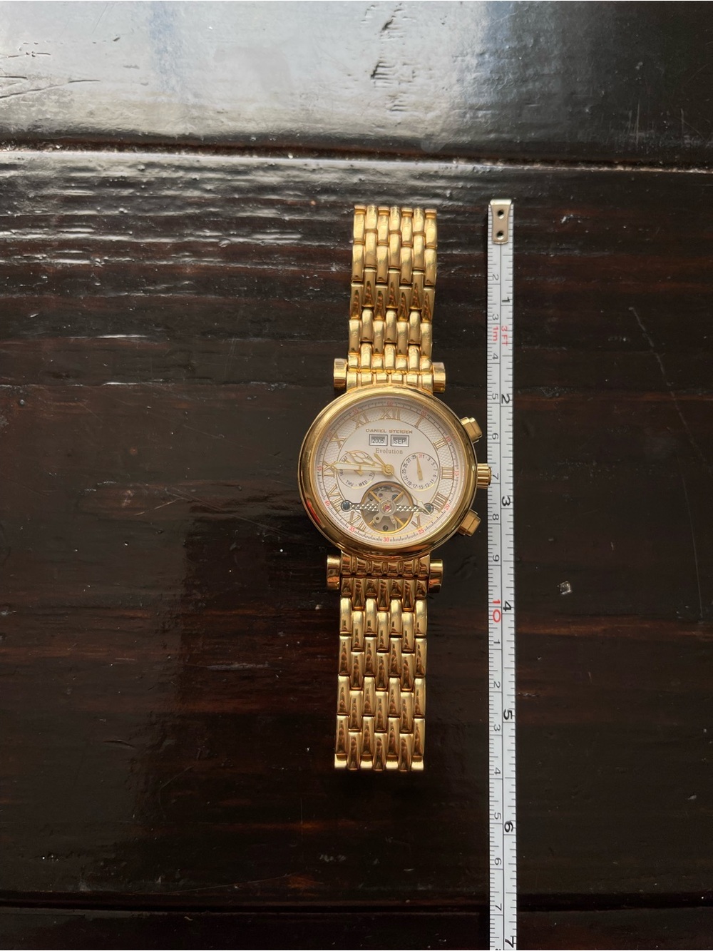 Daniel Steiger 18kt GP Evolution Watch 18kt Gold Plated Model # DS1960